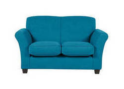 Caitlin Regular Fabric Sofa - Teal